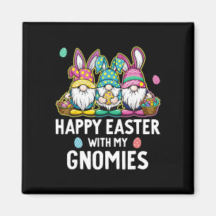 Happy Pasen met mijn Gnomies meisjes Kinder vrouwe Magneet