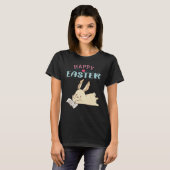 Happy Pasen met suikerkonijn 9 T-shirt (Voorkant volledig)
