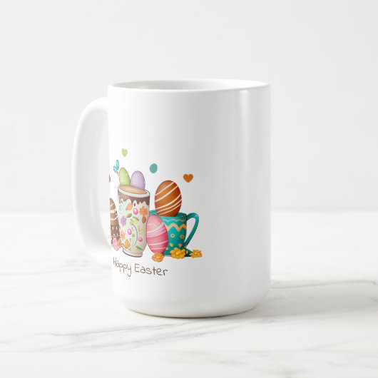 Happy Pasen Mok (Voorkant links)