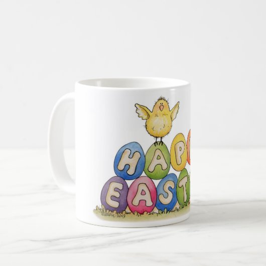 Happy Pasen - Mok (Voorkant links)