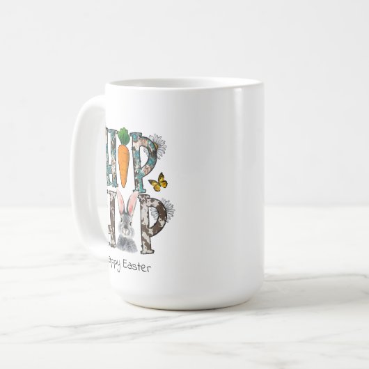 Happy Pasen Mok (Voorkant links)