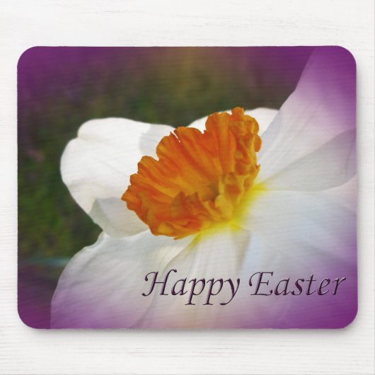 Happy Pasen Narcissus - Springtime Beauty Muismat (Voorkant)