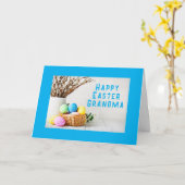 HAPPY PASEN **OMA** KAART (Gele Bloem)