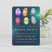 Happy Pasen Uitnodiging (Staand voorkant)