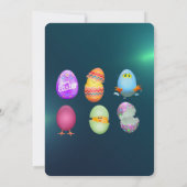 Happy Pasen Uitnodiging (Achterkant)