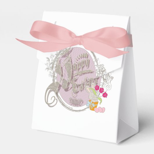 Happy Pasen - voordelige doos Bedankdoosjes (Voorkant Zijde)