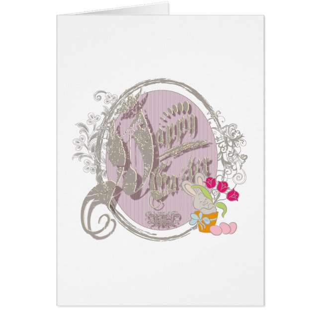 Happy Pasen - Wenskaart (Voorkant)