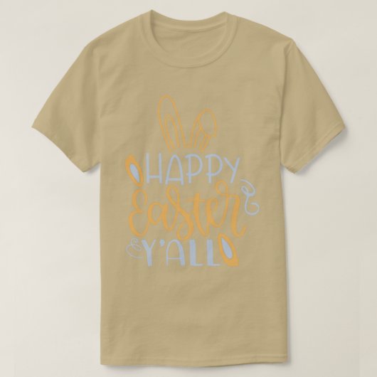 Happy Pasen Y alles T-shirt (Design voorkant)