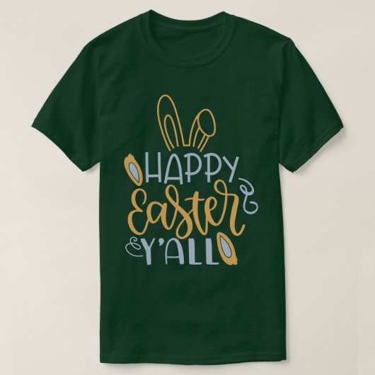 Happy Pasen Y alles T-shirt (Design voorkant)