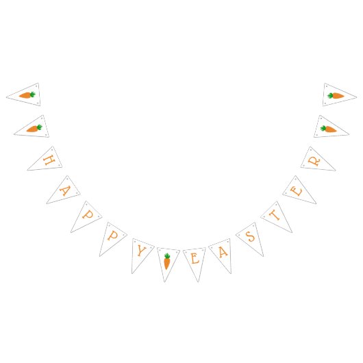 Happy Pasgebanner Vlaggetjes (Alle)