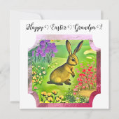 Happy Paskaart Kaart (Voorkant)