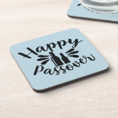 Happy Passover Bier Onderzetter (Linkerzijde)