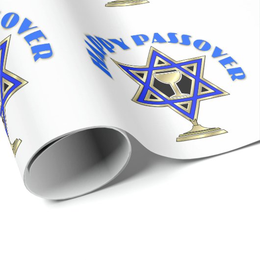 Happy Passover     Cadeaupapier (Rol Hoek)