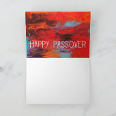Happy Passover Deurposten en Lintel Feestdagen Kaart (Binnen)
