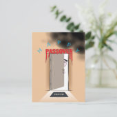 Happy Passover Exodus Cartoon Greeting Briefkaart (Staand voorkant)