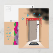 Happy Passover Exodus Cartoon Greeting Briefkaart (Voorkant / Achterkant)
