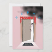 Happy Passover Exodus Cartoon Greeting Kaart (Voorkant)