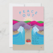 Happy Passover Exodus Cartoon Greeting Kaart (Achterkant)