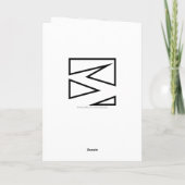 Happy Passover Exodus Cartoon Greeting Kaart (Achterkant)