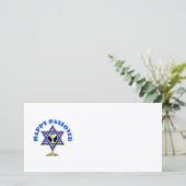 Happy Passover Feestdagenkaart (Staand voorkant)