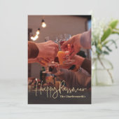 Happy Passover Feestdagenkaart (Staand voorkant)