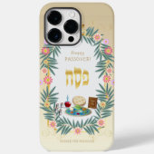 Happy Passover  floral Lijst Case-Mate iPhone Case (Achterkant)