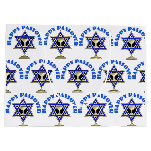 Happy Passover Groot Cadeauzakje (Achterkant)