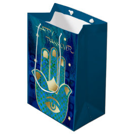 Happy Passover. Hamsa Lucky Symbol Medium Cadeauzakje