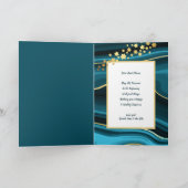 Happy Passover Holiday Kaart met Gold (Binnen)