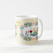 Happy Passover Holiday Pesach Seder Koffiemok (Voorkant rechts)