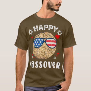 Happy Passover Jewish Food Pesach Funny Matzo Jew T-shirt