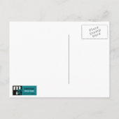 Happy Passover. Lentbloeiende boom Briefkaart (Achterkant)