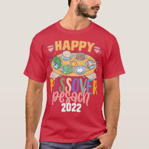 Happy Passover Matzah Jewish Holiday Pesach Holida T-shirt