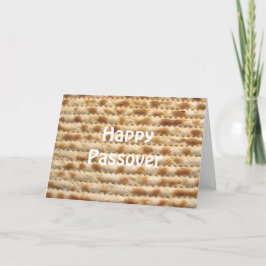 Happy Passover Matzah wenskaart Kaart