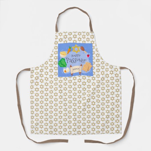 Happy Passover Matzoh Star van David Schort (Voorkant)