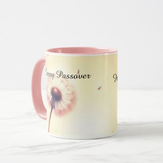 "Happy Passover" Mug Mok (Voorkant links)