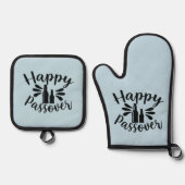 Happy Passover Ovenwant & Pannenlap Set (Voorkant)