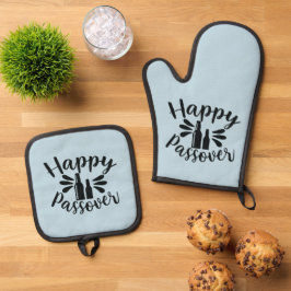 Happy Passover Ovenwant & Pannenlap Set