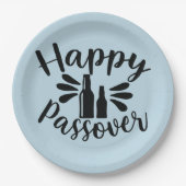 Happy Passover Papieren Bordje (Voorkant)