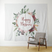 Happy Passover - Pesach-decor Wandkleed (In Situ (horizontaal))