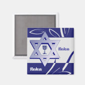 Happy Passover / Pesach . Gift Magnet (Voorkant / Achterkant)