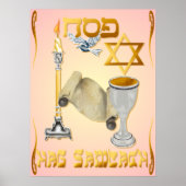 Happy Passover Poster (Voorkant)