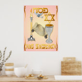 Happy Passover Poster (Keuken)