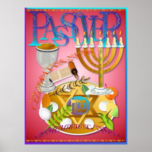Happy Passover Posters (Voorkant)