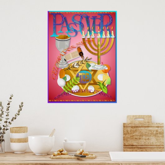 Happy Passover Posters (Keuken)