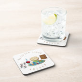 Happy Passover Seder Bord Kosher Pesach Bier Onderzetter (Rechterzijde)