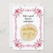 Happy Passover Spring Pesach Seder Feestdagenkaart (Voorkant)