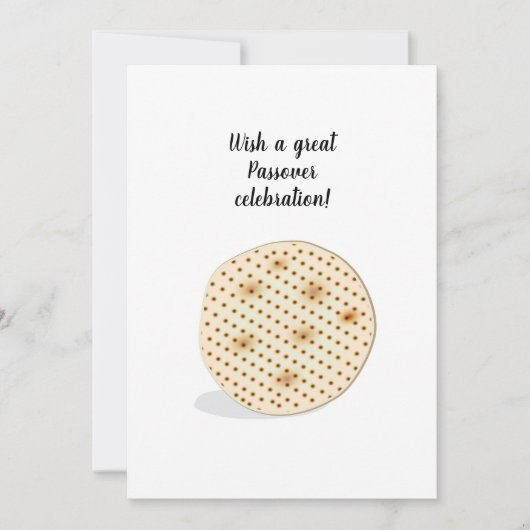 Happy Passover Spring Pesach Seder Feestdagenkaart (Voorkant)