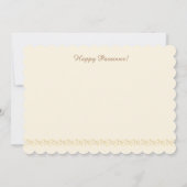 Happy Passover Spring Pesach Seder  Kaart (Achterkant)