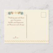 Happy Passover Spring Pesach Seder Uitnodiging Briefkaart (Achterkant)